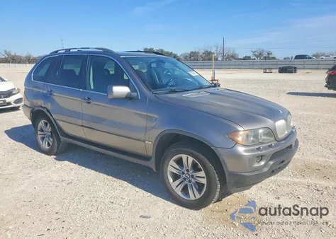 2005 BMW X5 4.4I from USA, damaged, VIN 5UXFB53565LV12214